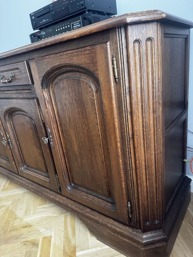 Komoda dębowa stylowa
