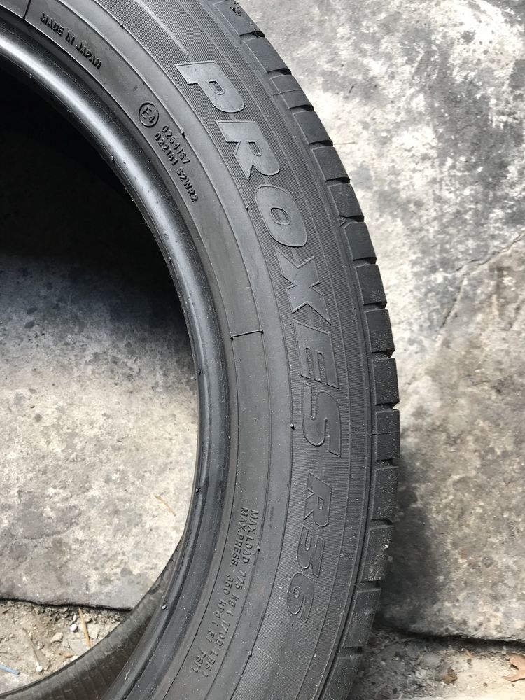 225/55R19R19 TOYO proxes R36. 2 шт