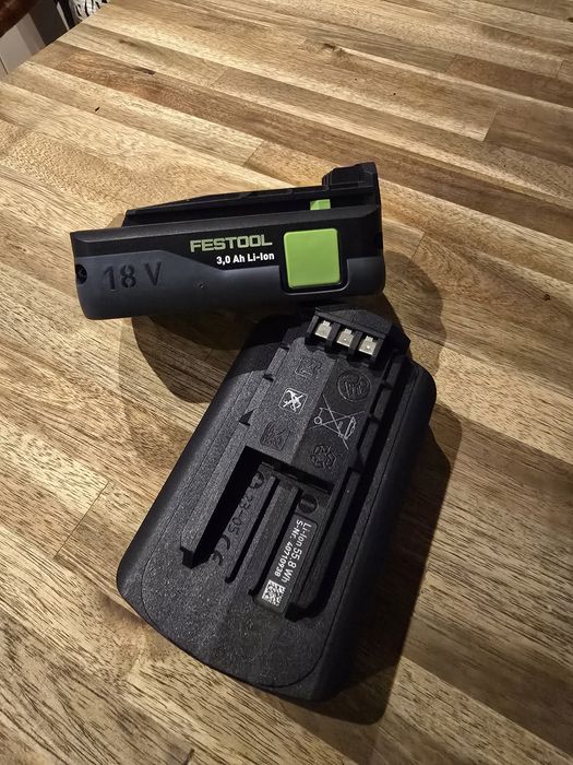Akumulator festool 18v 3.0 ah dwie sztuki