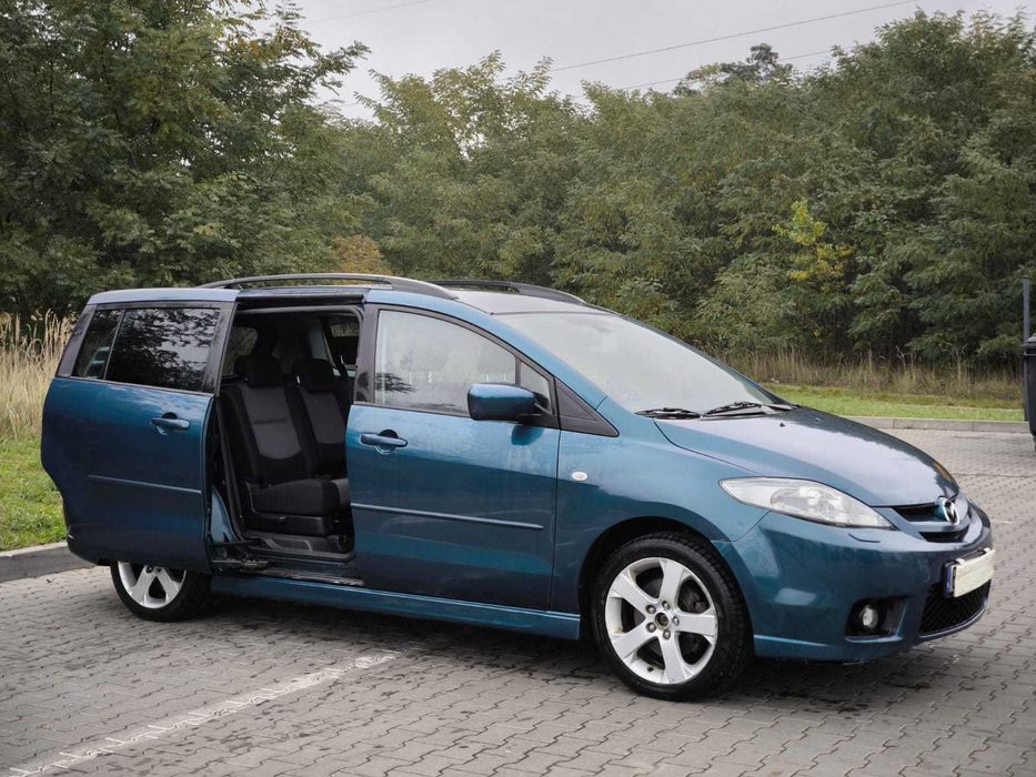 Mazda 5 |2007| 2.0 Benzyna + LPG| 145 KM| 7-oso| Wersja Sport
