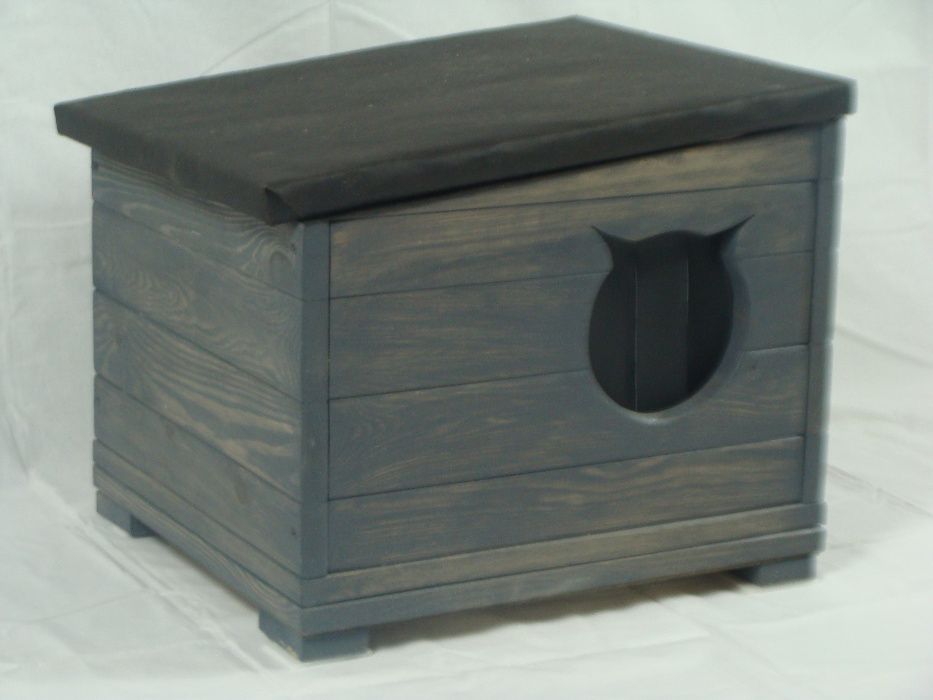 Buda Budy dla Kota Psa S2B Głowa Kota Malowana OCIEPLONA.SKRĘCONA+kota