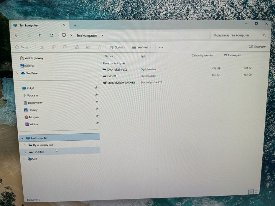 Komputer HP Core i7, 64GB RAM 2x512 GB NVME Nvidia Quadro W11 Pro