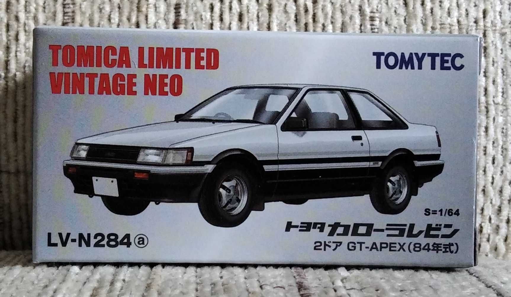 Tomica Limited Vintage Neo LV-N284a Toyota Corolla Levin GT-APEX (84)