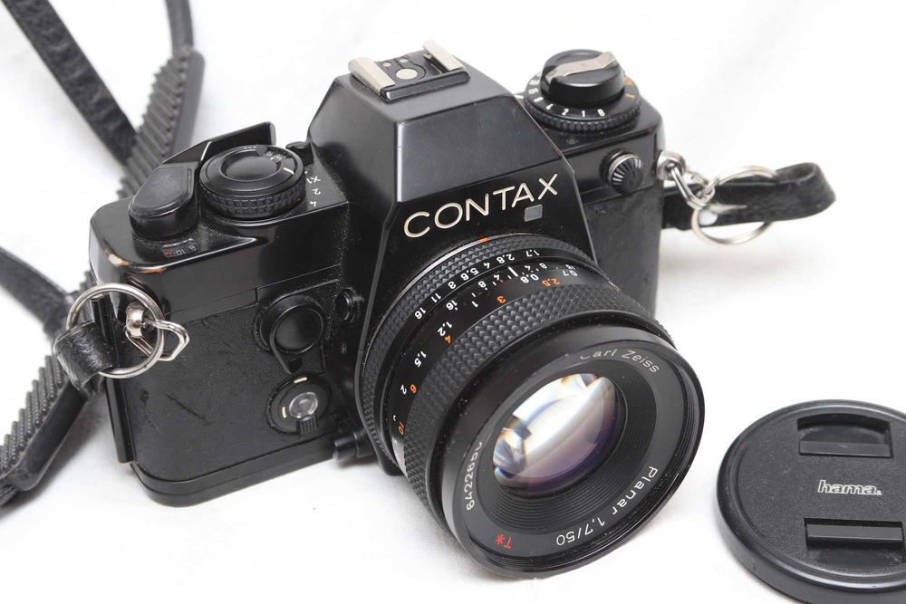 Contax 139 Quartz + Zeiss Planar 1.7/50 T Sprawny!