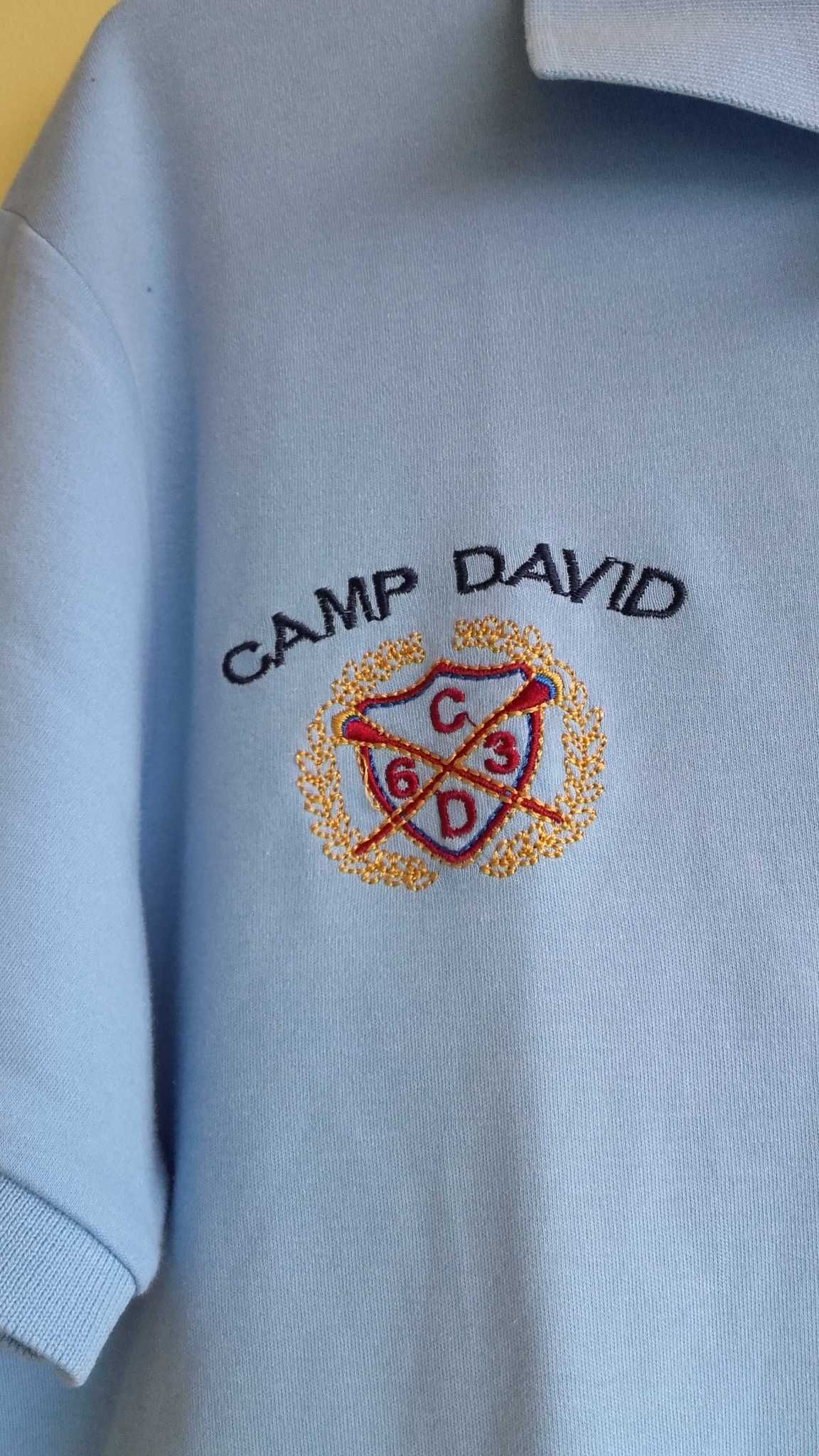 Koszulka Camp David roz XL. Niebieska