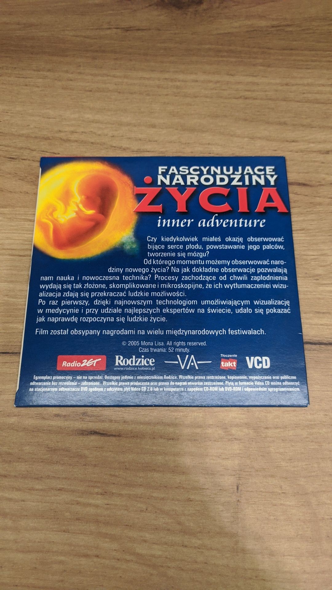 Płyta VCD Fascynujące narodziny życia inner adventure