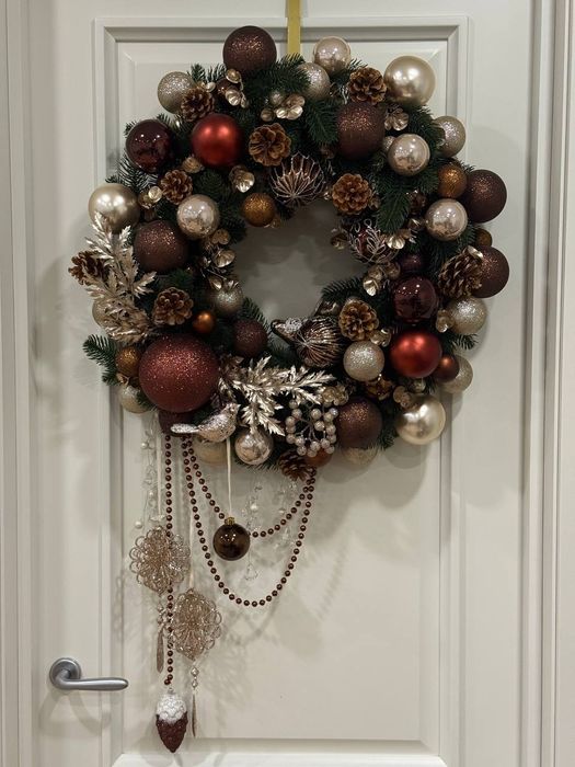 Вінок новорічний різдвяний