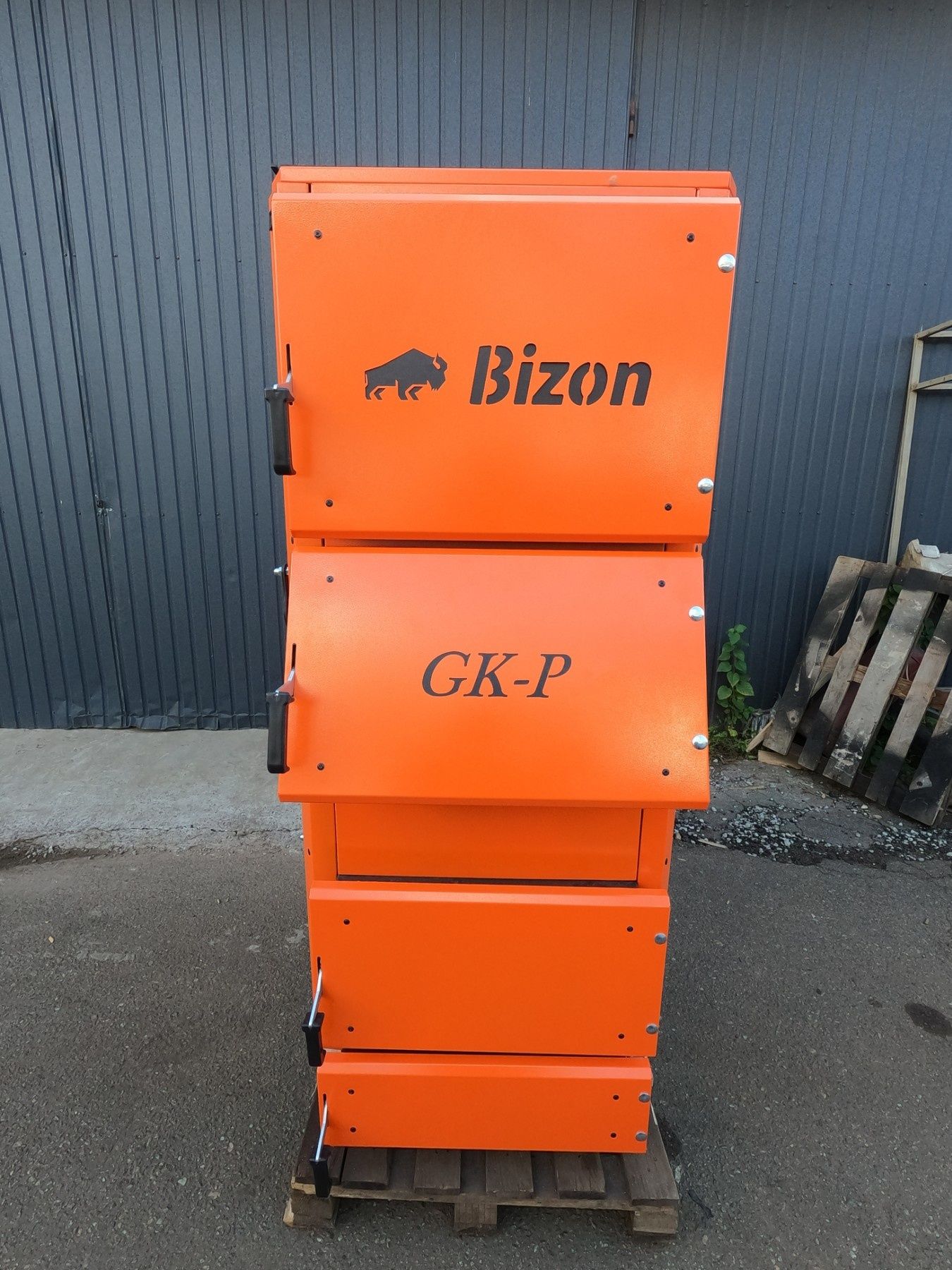 ‼ Котел Твердопаливний Тривалого Горіння Bizon ЖК-П сталь6мм 10-500кВт