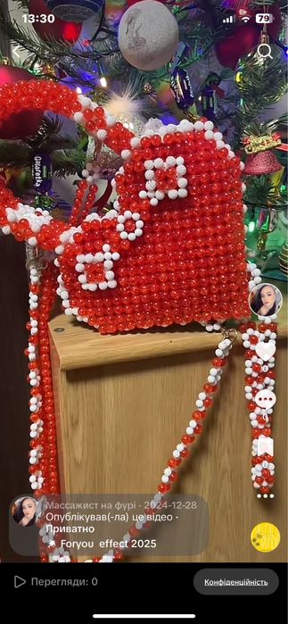 Сумки з бусін ручної роботи