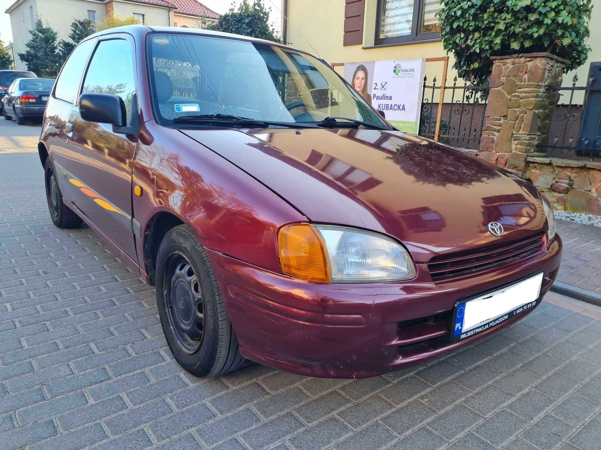 Toyota starlet benzyna automat zarejestrowany