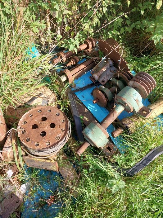 Wałek napędowy do piły z kołem pasowym