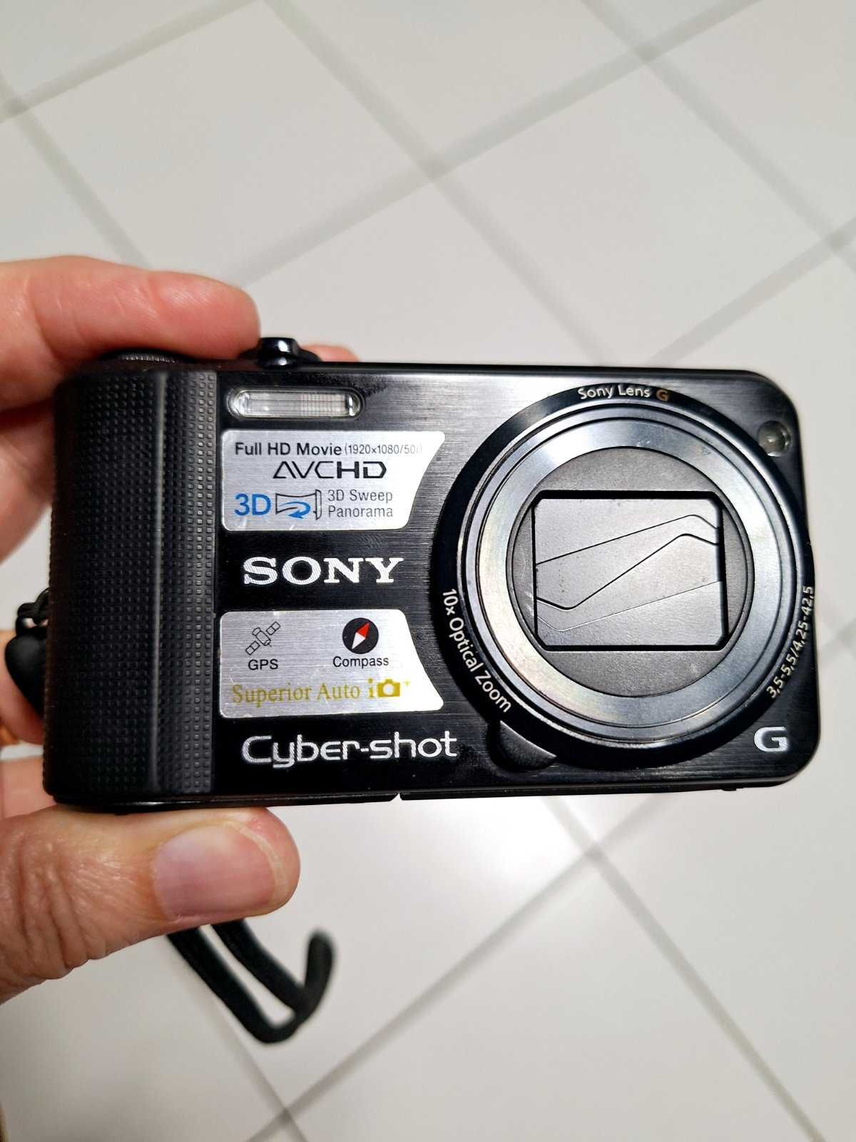 Фотоаппарат Sony Cyber-Shot DSC-HX7V Black - Чехол в подарок