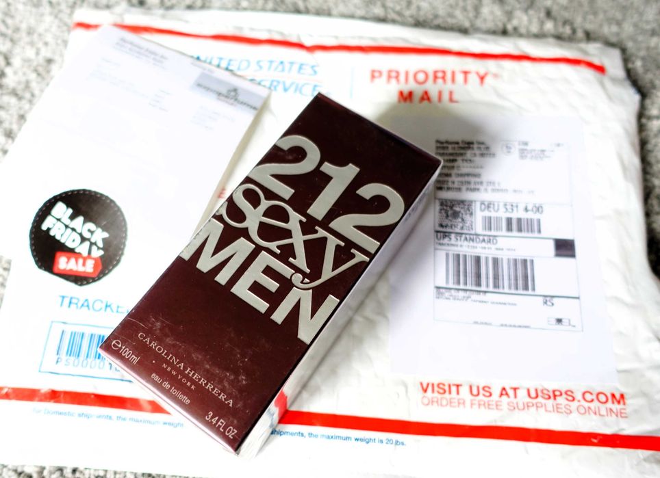 212 Sexy Men by Carolina Herrera EDT 100ml / 3.4FL OZ z USA