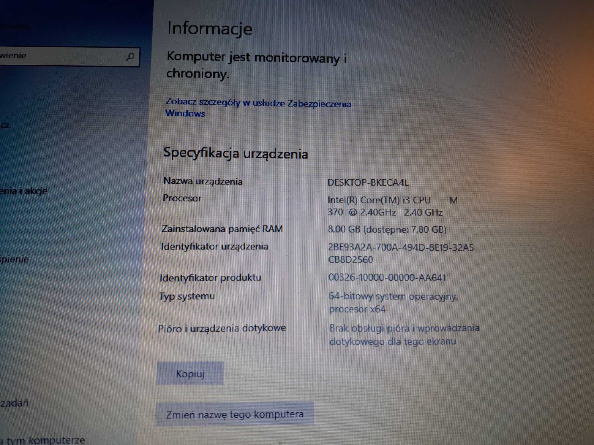 Laptop Dell Latitude E5510 i3-370M 8GB RAM, 120GB HDD, Windows