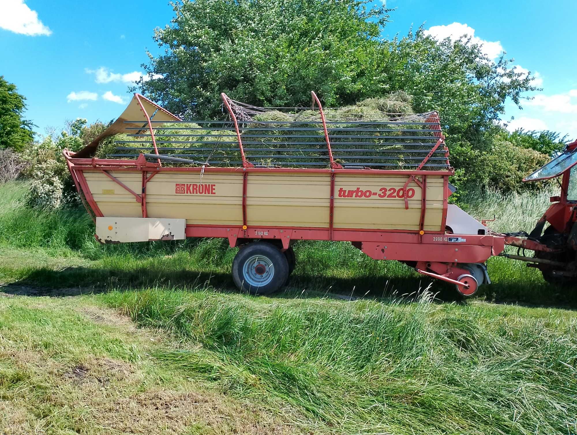 Przyczepa, przyczepa zbierająca, samozbierająca, Krone