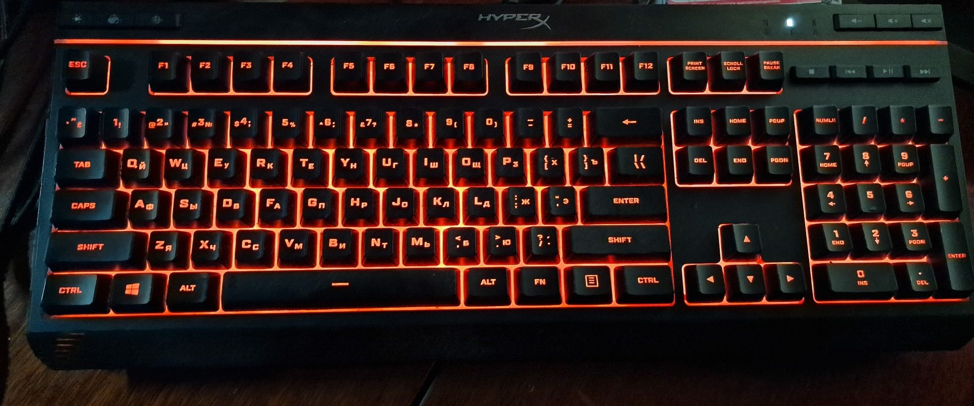 RGB клавіатура HyperX