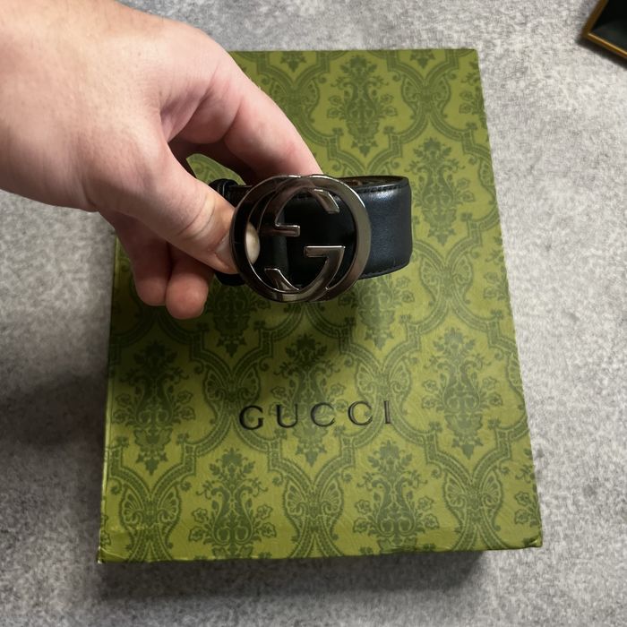 Оригінальний шкіряний ремінь Gucci италия ремень гуччи оригинал