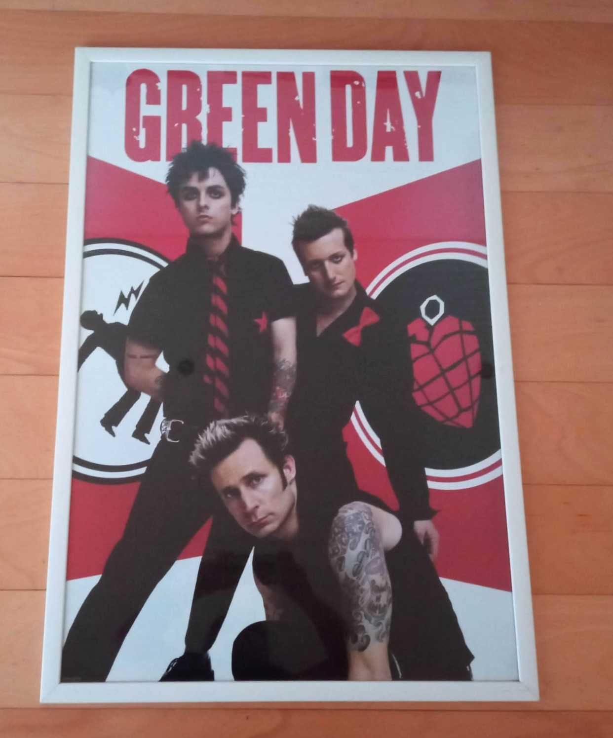 Quadros da Banda Green Day - Com Vidro