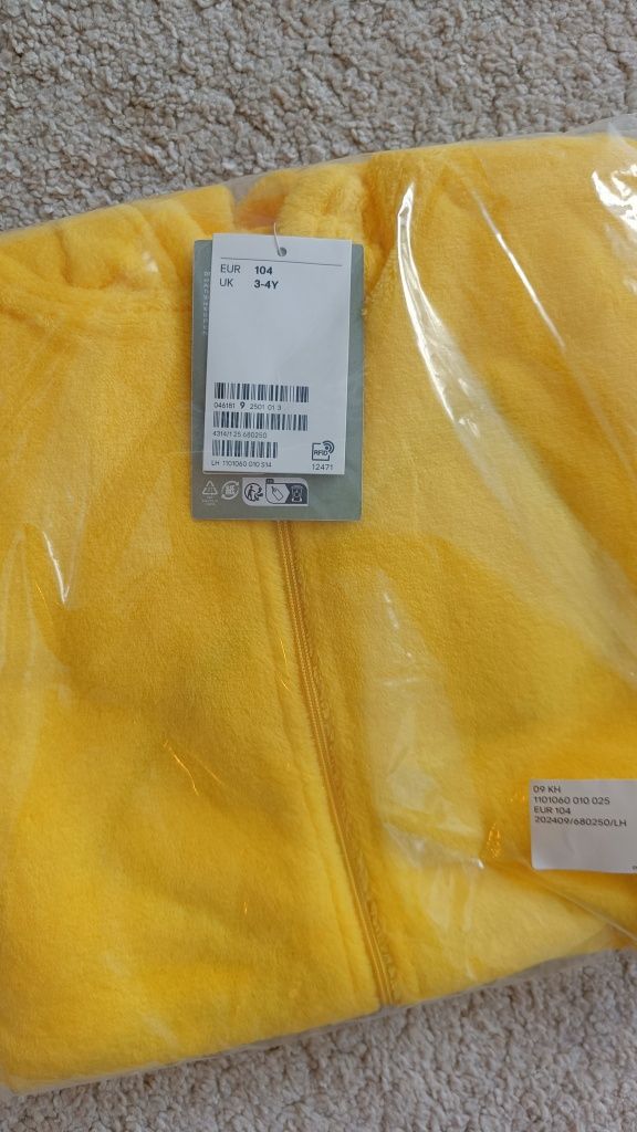 H&M Pikachu polarowa nowa piżama 98/104