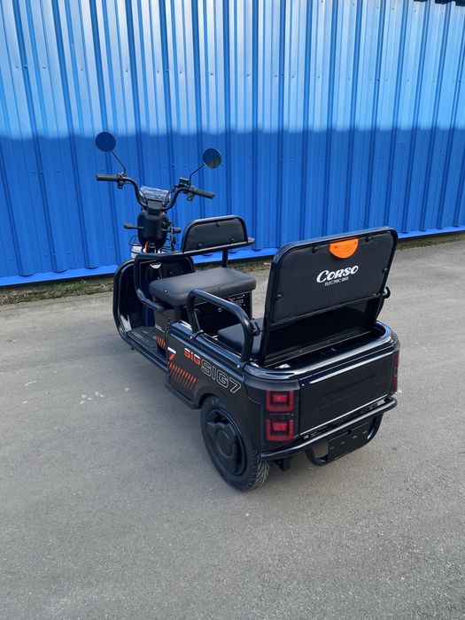 Трицикл елеетричний Corso SIG -7 1200w72V/23Аh