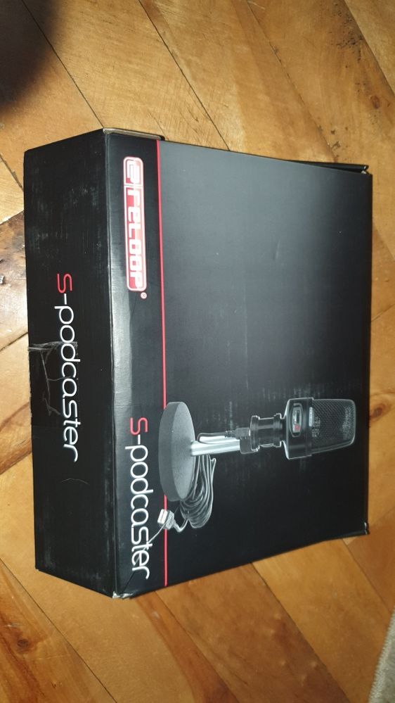 Reloop s-podcaster podcast nagrywanie mikrofon