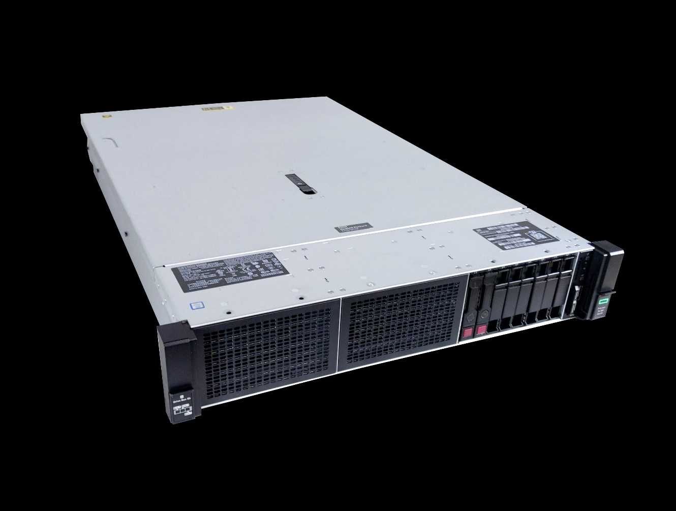 HP DL380 Gen10 | 80 x vCPU + 128GB RAM | 4 x 1.2TB SAS | 2 x Fontes