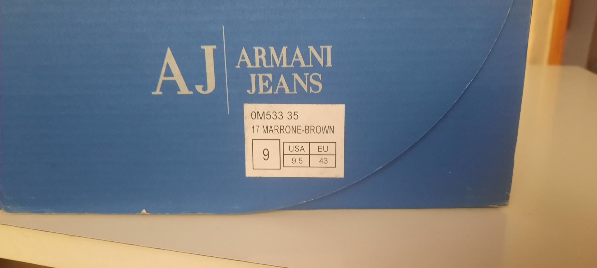 Кроссовки ARMANI JEANS (оригинал)кожа