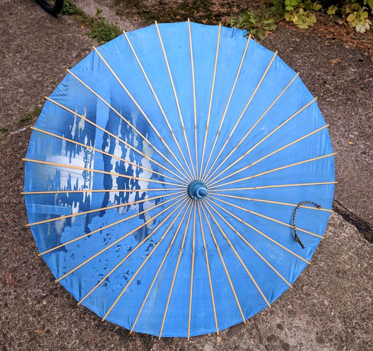 Stara PARASOLKA japońska chińska rekwizyt vintage retro dekoracja