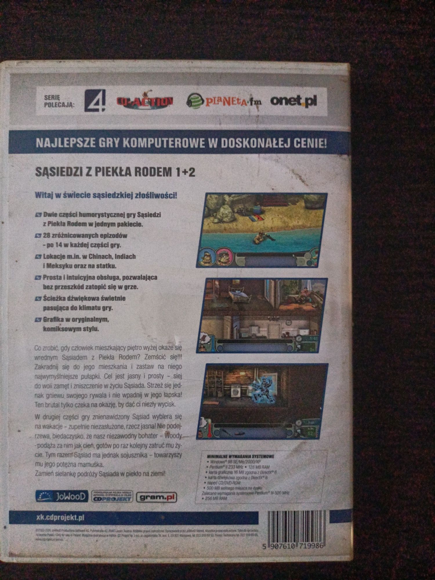 Sprzedam grę PC sąsiedzi z piekła rodem  za 30 zł.