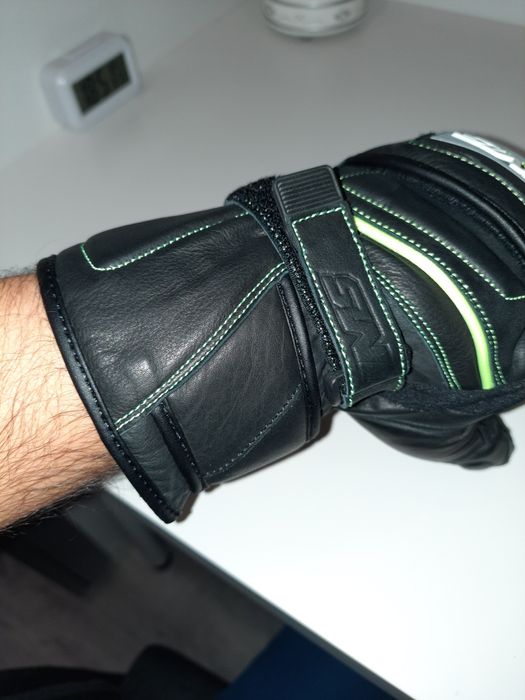 Luvas motard cano alto 3XL novas