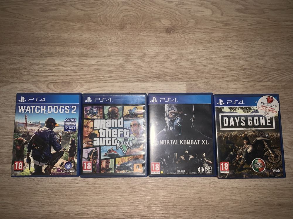 Jogos Playstation 4 (110€ conjunto | 5-20€ individualmente)