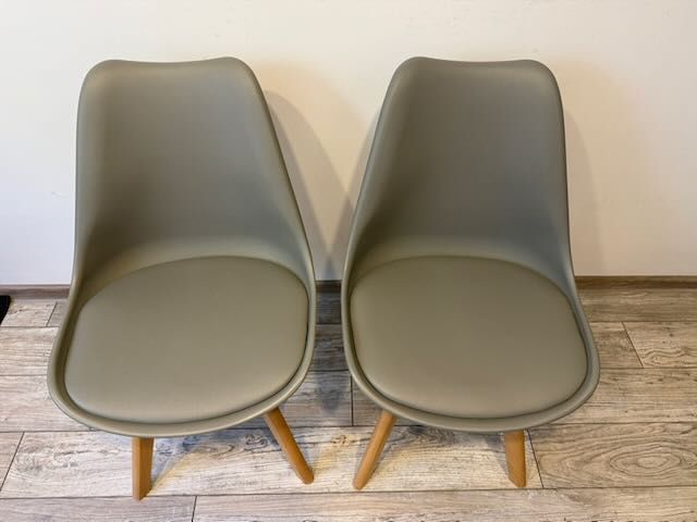 Krzesło skandynawskie do kuchni, salonu jadalni, komplet 4 sztuk