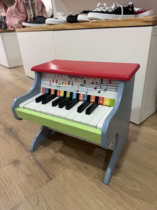 Piano de madeira Wood’n Play - brincar