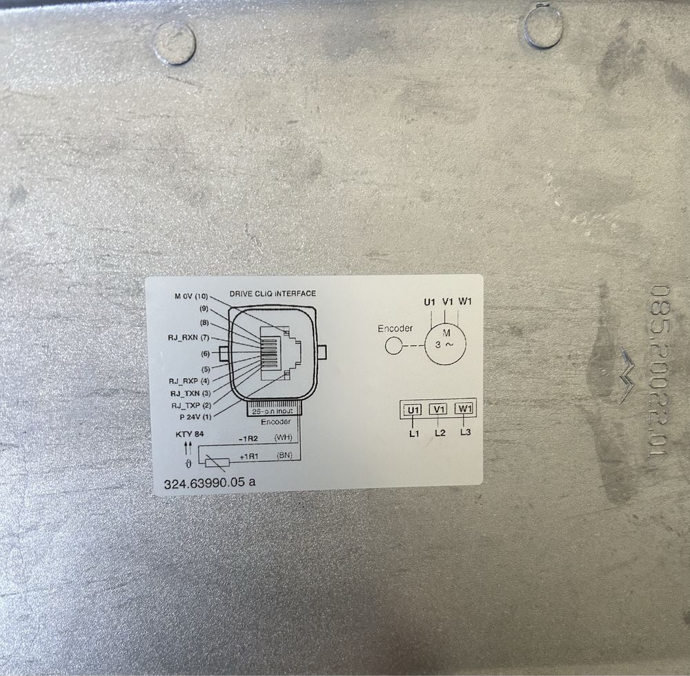 Silnik siemens 75kW 1PH8166-1DF20-2BA1