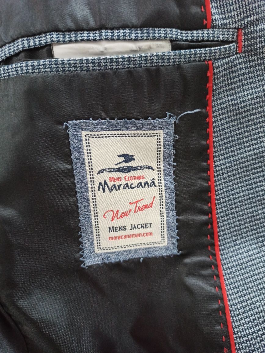 Elegancka szara marynarka Maracana