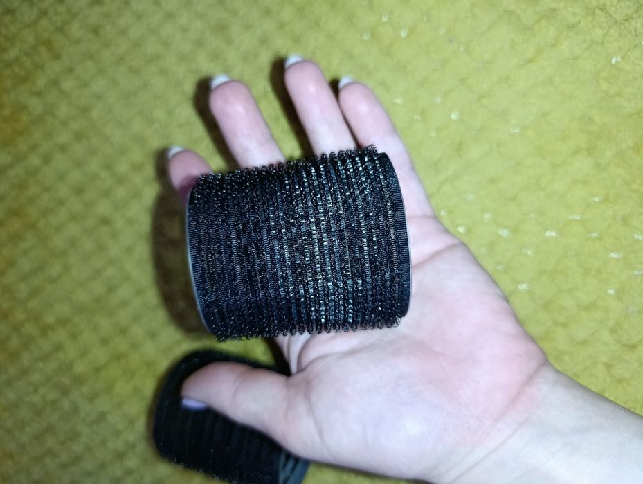 Wałki Do Włosów 2 Pack Czarny