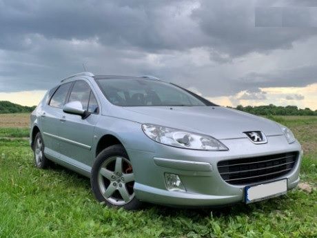 Разборка Peugeot 407 мотор, бампер, фара, диффузор, цапфа