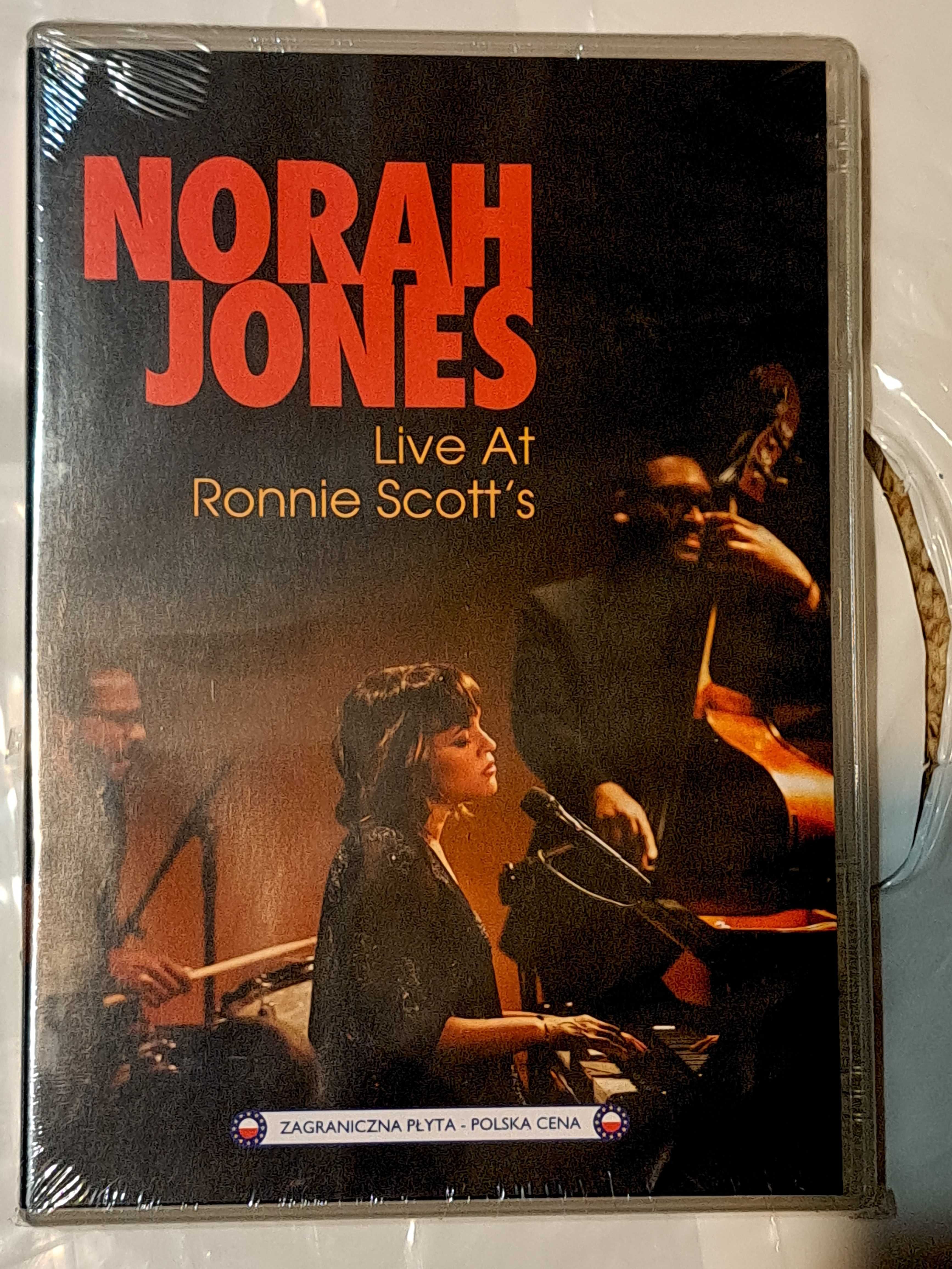 DVD NORAH JONES Live at Ronnie's Scott's  2018 NOWE Folia