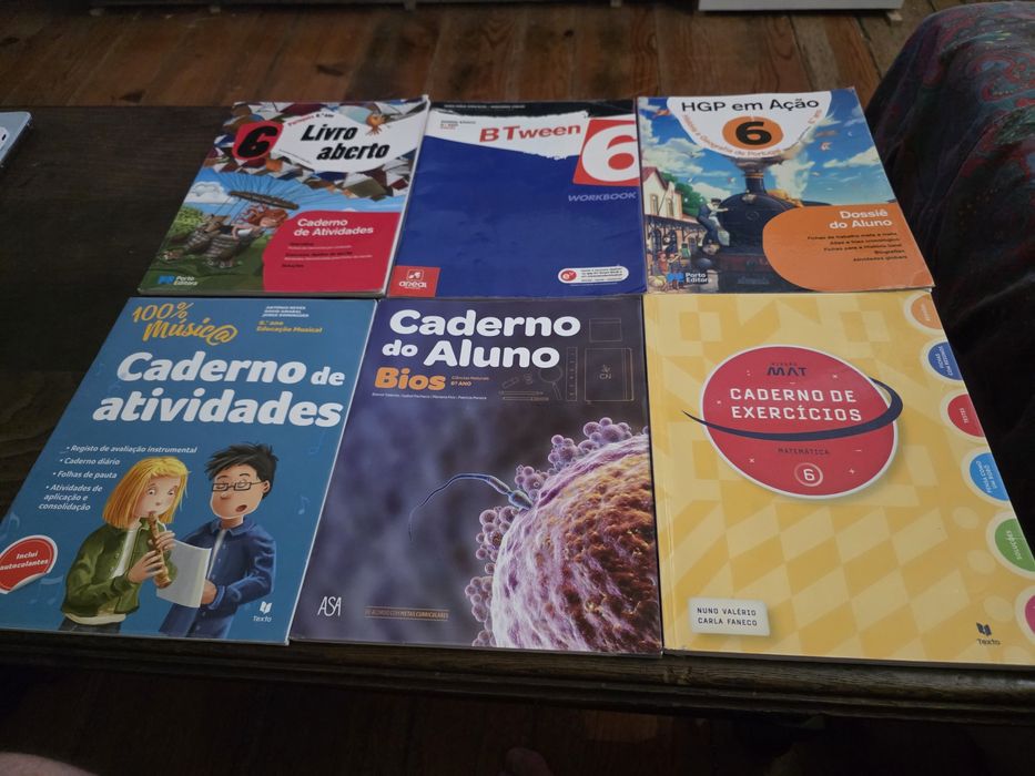 Livros Escolares de Fichas