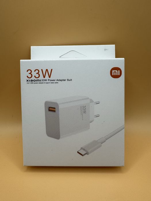 Зарядний пристрій Xiaomi 33W + кабель Type-C