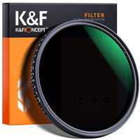 ND filter K&F concept 8-2000 49mm, як новий