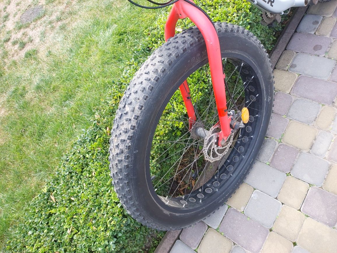 Велосипед fat bike (фетбайк) crosser 26 дюймів універсальний