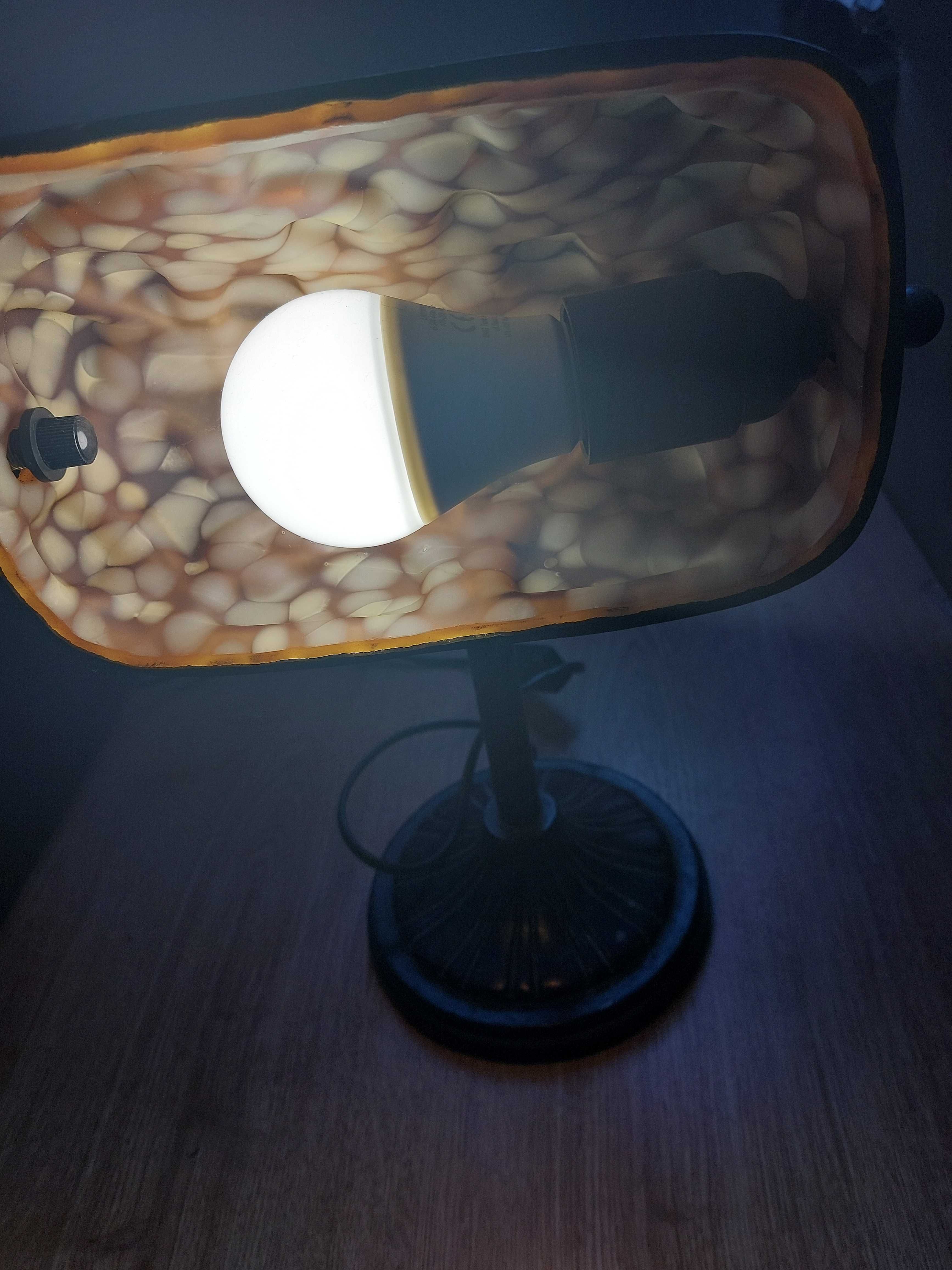 Lampa biurkowa/bankierska motyl