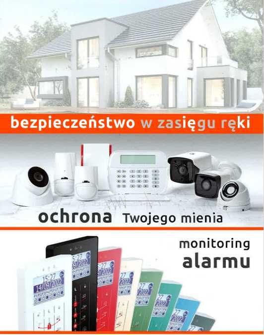 Ochrona, systemy alarmowe, monitorowanie obiektów, monitoring