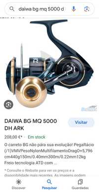 Carreto Daiwa BG 5000
