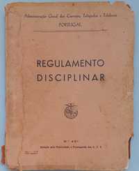 Ctt Ano 1938 Regulamento Disciplinar Raríssimo