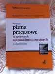 Wybrane pisma procesowe w sprawach sądowoadministracyjnych  Hauser