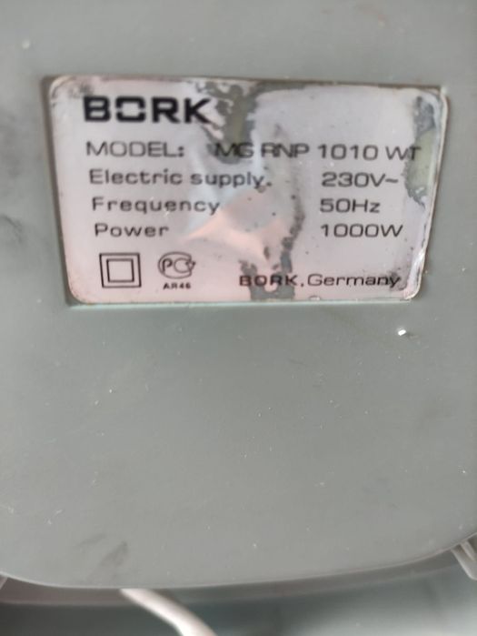 Електром'ясорубка BORK MG PNP 1010 WT