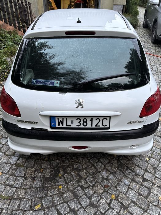 Peugeot 206 1.4 HDI bardzo oszczędny 4,5l na dojazdy 2008 dwa miejsca