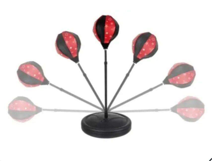 Тренувальний боксерський тренажер з музикою та підсвіткою 32х27.5 см